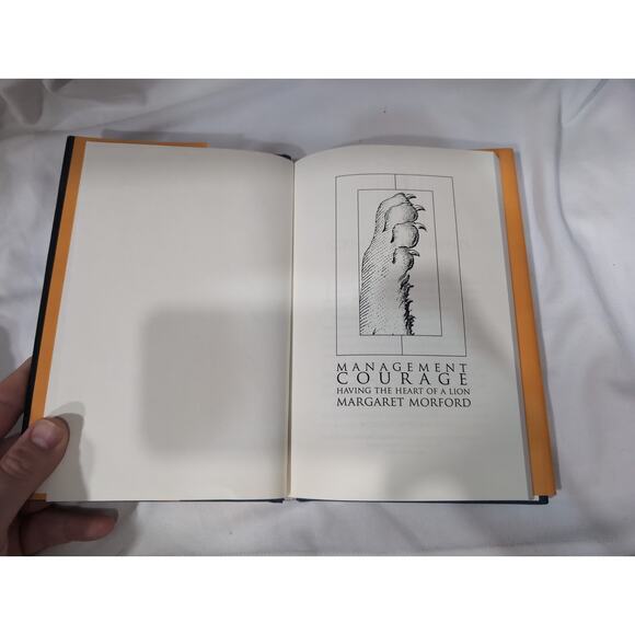 Management Courage, Having the Heart Of A Lion by Margaret Morford, Signed - Picture 3 of 6